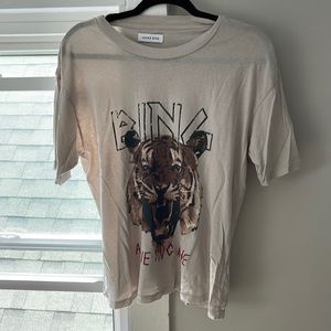 Anine Bing tiger print shirt